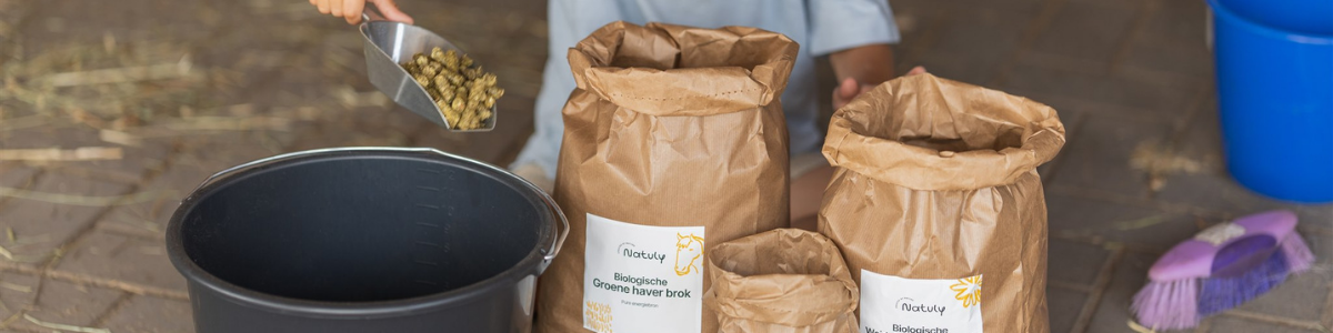Natuly graanvrije producten, brokken voor grazers